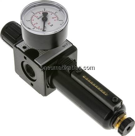 MULTIFIX Filterregler, G 3/8", 0,1 - 3bar, Baureihe 1