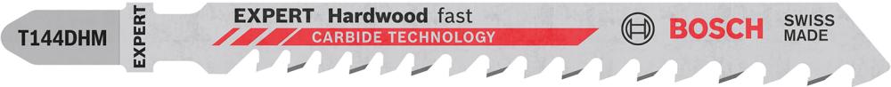 Stichsägeblatt EXPERT T 144 DHM Bosch VE à 3 Stück Hardwood Fast
