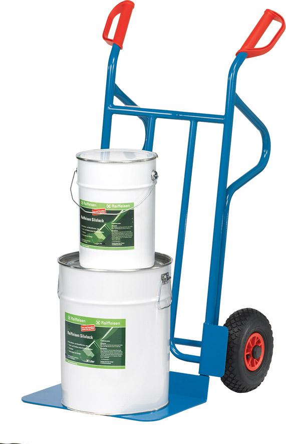 Stahlrohrkarre B1216L 350kg,Schaufel 300x480,Lufetra