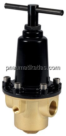 Exemplarische Darstellung: Messing-Druckregler