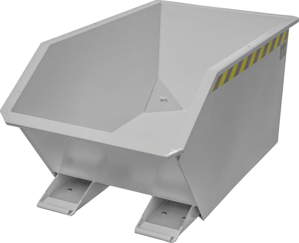 Späne-Kippbehälter 2000 lGU-E2000,lack.,RAL7005