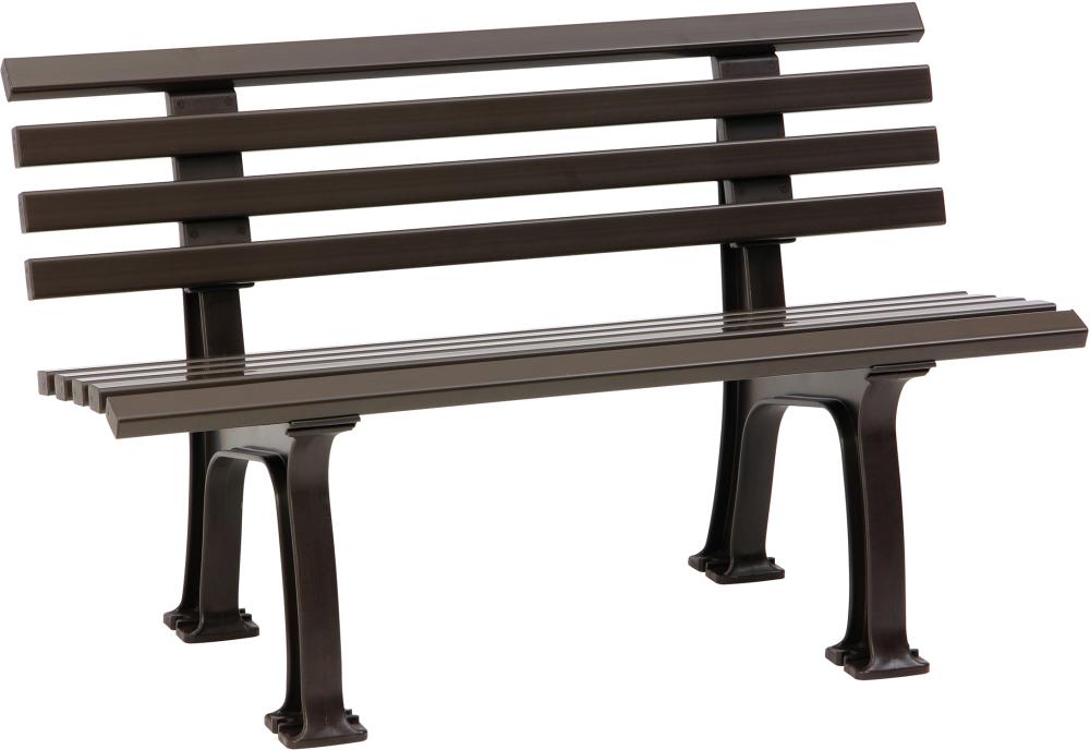 Gartenbank IBIZA 2-Sitzer Länge 1200 mm braun Blome