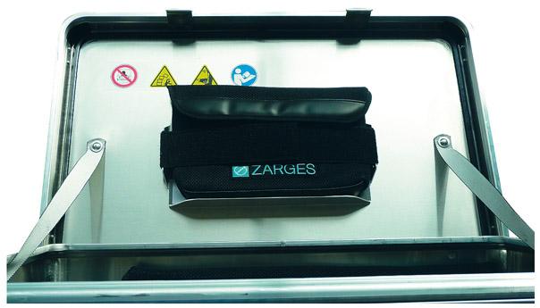 Deckeltasche klein ca. B260xT150xH40mm