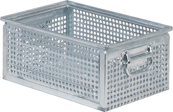 STAHLLOCHKASTEN GR.272-4 VERZINKT MM B=450 T=300 H=200