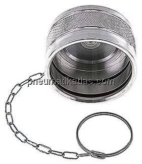 Staubschutz für Stecker Flat-Face Kupplung, Baugröße 8