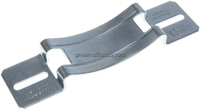 Konsole für Schlauchschellen bis 25mm, Rohr 181 - 207mm
