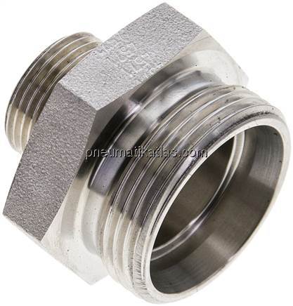 Reduzierverschraubung 28 L (M36x2)-15 L (M22x1,5), ohne Mutter & Schneidring, 1.