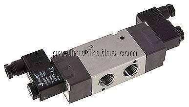 3/2-Wege Magnetventil, G 1/2", Impulsventil, 24 V AC