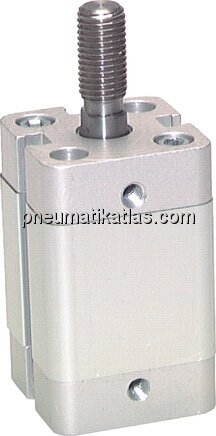 Exemplarische Darstellung: Kompaktzylinder, doppel