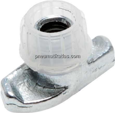 Exemplarische Darstellung: Tragschienenmuttern, le