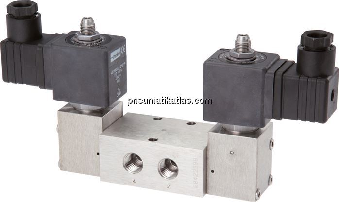 Exemplarische Darstellung: 5/2-Wege Magnet-Impulsv