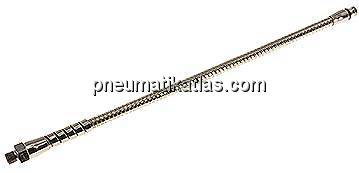 Metall-Kühlmittelschlauch 320mm, G 1/8" M 10x1