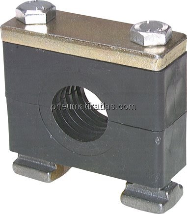 Exemplarische Darstellung: Kunststoffschelle mit D