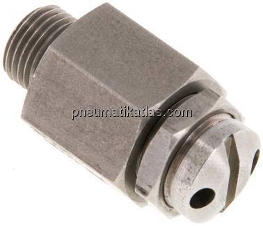 Mini-Sicherheitsventil G 1/8", 3 - 7 bar, 1.4305