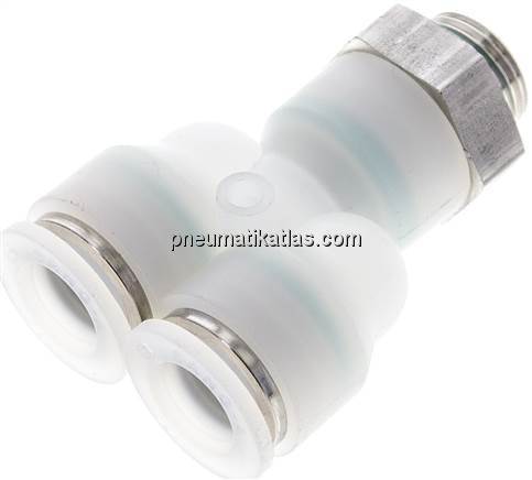 Y-Steckanschluss G 3/8"-12mm, IQS-PVDF