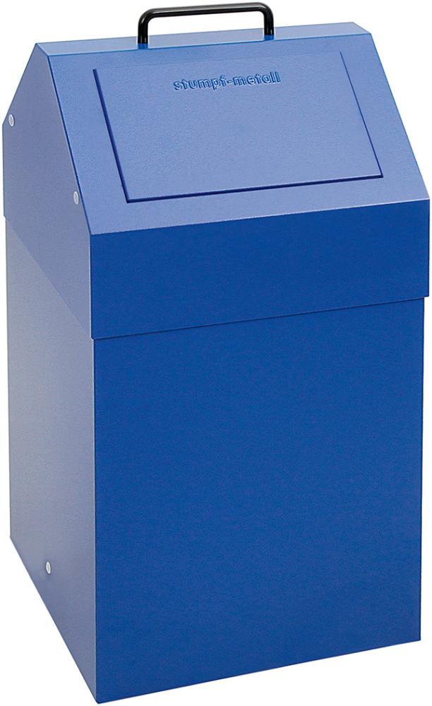 Wertstoffsammler 45 l blau stationär