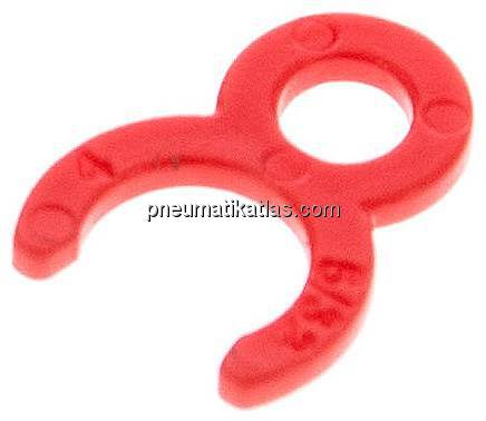 Sicherungsring für 4mm Steckanschlüsse, IQS-LE