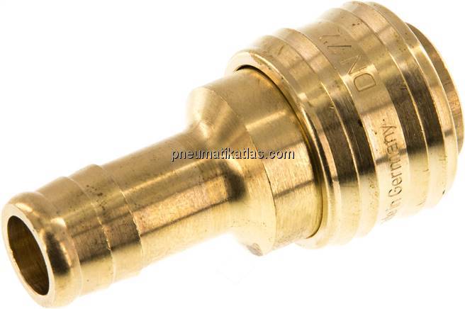 Kupplungsdose (NW7,2) 13 (1/2")mm Schlauch, Messing