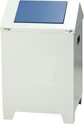 Putzwollkasten ca.73 l 655x410x405 mm grau/blau stumpf