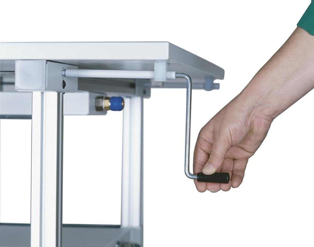 Grundgestell m. Kurbelverstellung 1500x750x735-1100 Workline