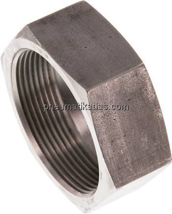 Überwurfmutter f. Schneidringverschr. 42 L (M52x2), 1.4571