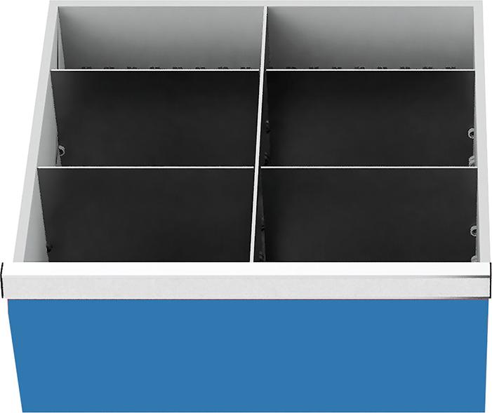 Metalleinteilung FH 200 B530 x T500