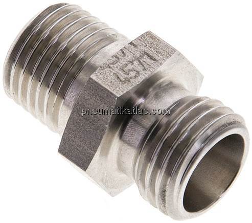 Gerade Schneidringverschr. R 1/4"-8 L (M14x1,5), ohne Mutter & Schneidring, 1.45