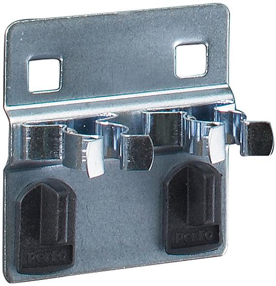 Doppelte Werkzeugklemme B60xT60xD2x16 mm für Lochplatten für Lochplatten bott