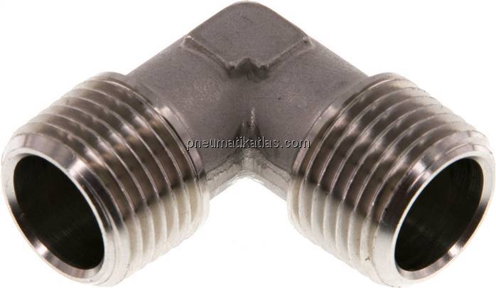 90°-Winkel R 1/2" (AG), 1.4404