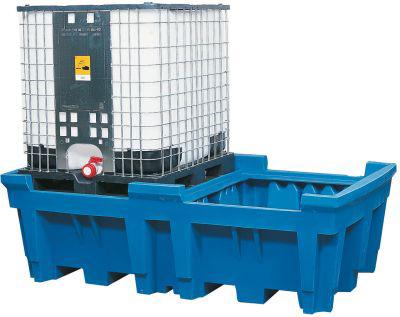 KTC Station für 2 KTC/IBC m.PE-Giro ASECOS