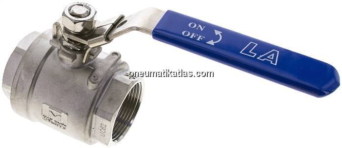 Edelstahl-Kugelhahn, Eco-Line sehr leicht, G 1-1/2", PN40