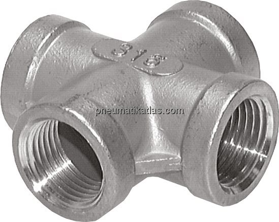 Exemplarische Darstellung: Kreuz-Stück mit Innenge