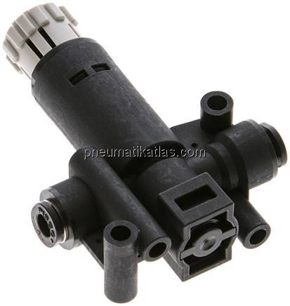 Druckregler 4-4mm, ohne Manometer, IQS-Standard