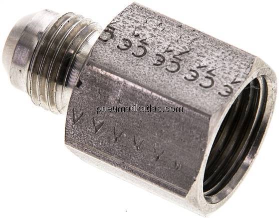 Reduziernippel UNF 9/16"-18(JIC-AG)-UNF 3/4"-16(JIC-IG)