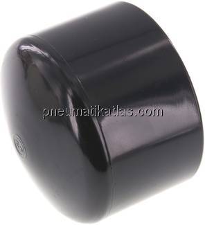 Klebemuffen-Verschlusskappe, PVC-U, 90x106mm (i x a)