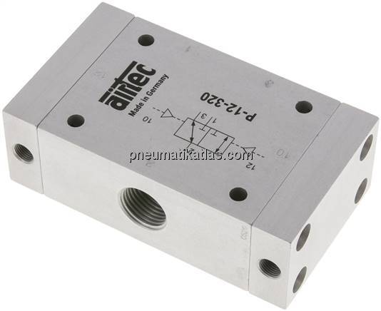 3/2-Wege Pneumatikimpulsventil, G 1/2", Standard