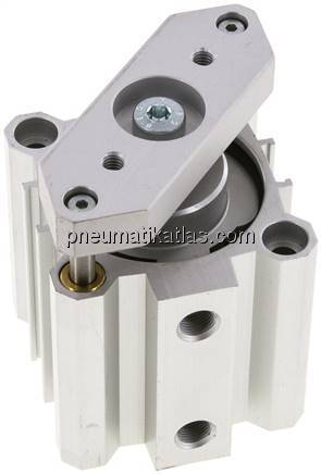 Kurzhubzylinder, verdrehgesichert, 50,Hub 25mm