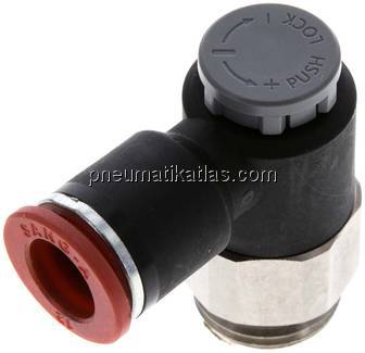 Kompakt-Drosselventil G 1/2"-12mm,zuluftregelnd