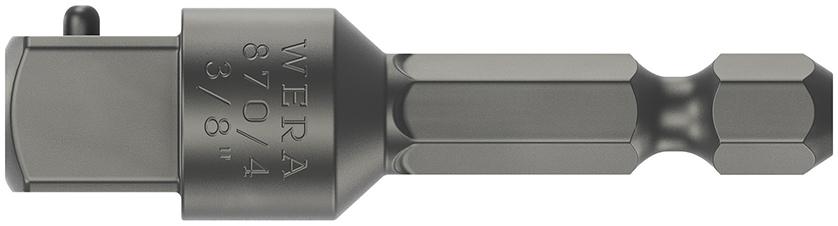 Steckschlüssel-Adapter 1/4" für Einsätze 3/8" 50mm Wera