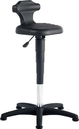 Bimos Sitz-Steh-Stuhl 9409-2000 Flex 2 Sitzhöhe 510-780 mm mit Gleiter