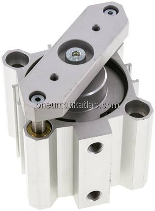 Kurzhubzylinder, verdrehgesichert, 63,Hub 25mm