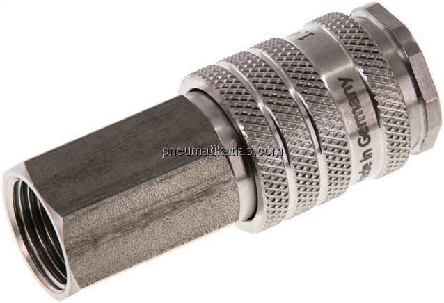 Kupplungsdose (NW7,2) G 3/8"(IG), Edelstahl