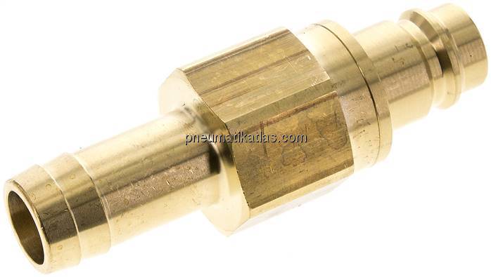 Kupplungsstecker (NW19) 25 (1")mm Schlauch, Messing