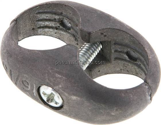 Doppelschlauchklemme für Gas-/ Sauerstoffschlauch 16mm