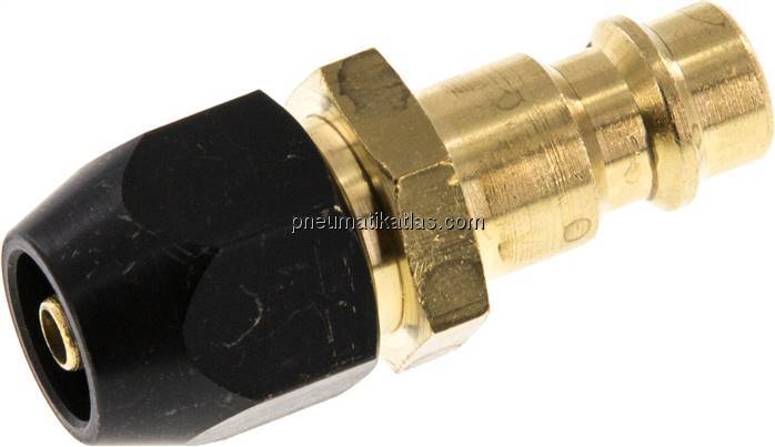 Kupplungsstecker (NW7,2) 10x4mm TX-Schlauch, MS/Al