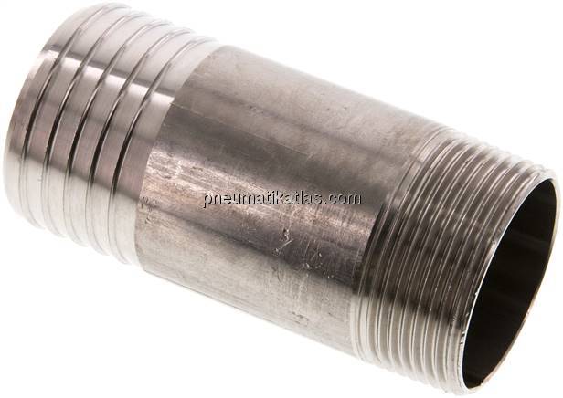 Gewindetülle ohne Bund R 1-1/2"-50 (2")mm, 1.4571