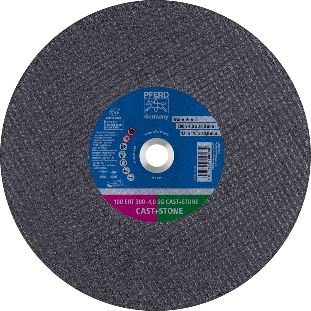 Trennscheiben 100 EHT 300-4,0 SG CAST+STONE/20,0