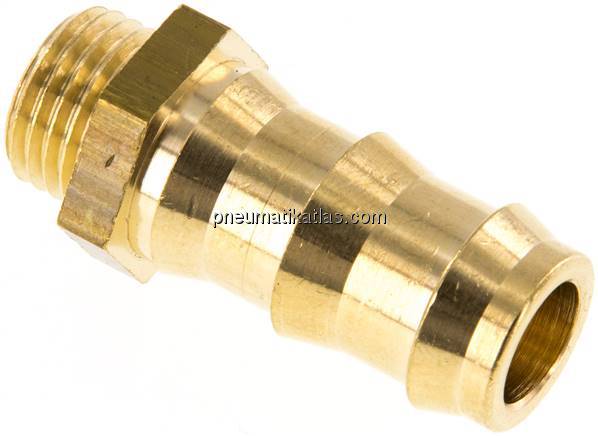 Steckanschluss G 1/4" AG, Messing, 12,7mm GSP-Schlauch