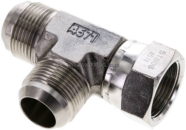 T-Verschraubung,UN 1-5/16"-12 (JIC), V4A