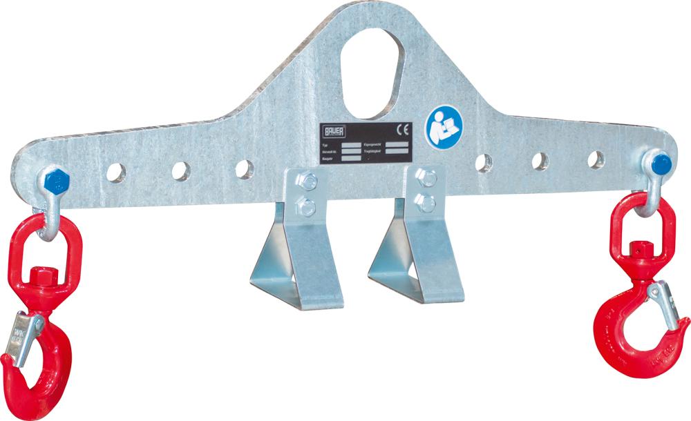 Mini-Krantraverse B550xT100xH305 mm Hakenabstand 200-500 mm Tragkraft 500 kg